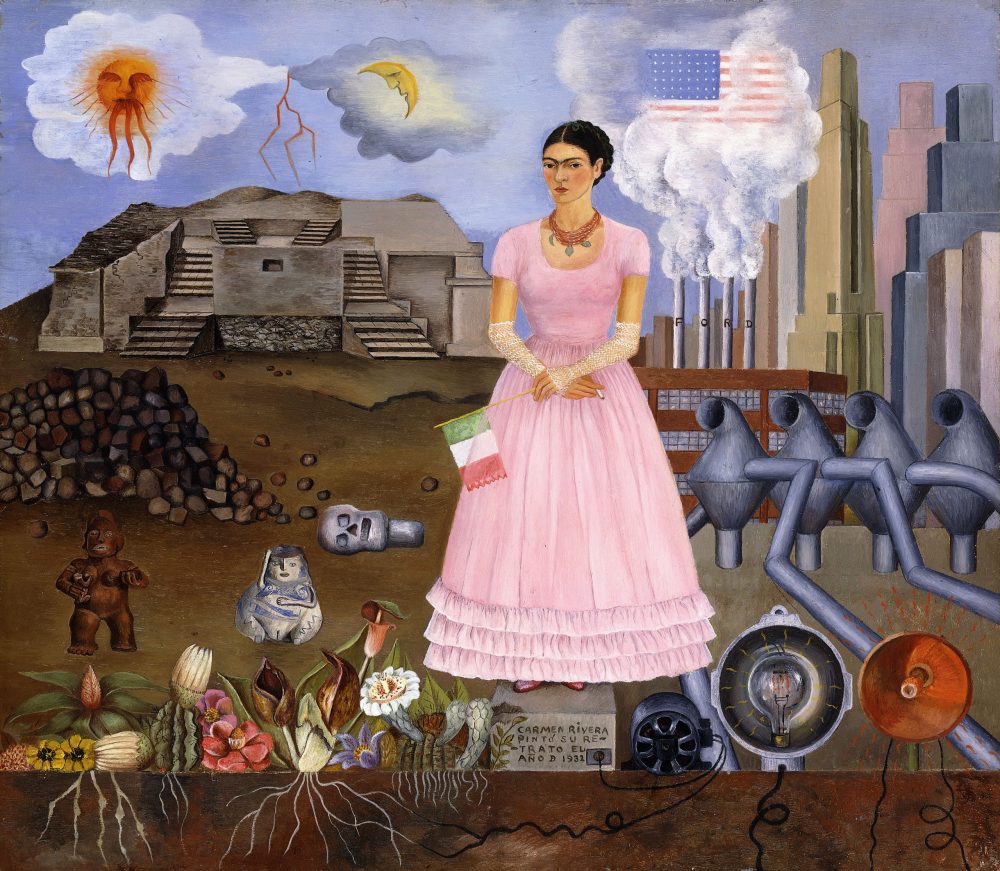 Foto van Frida Kahlo